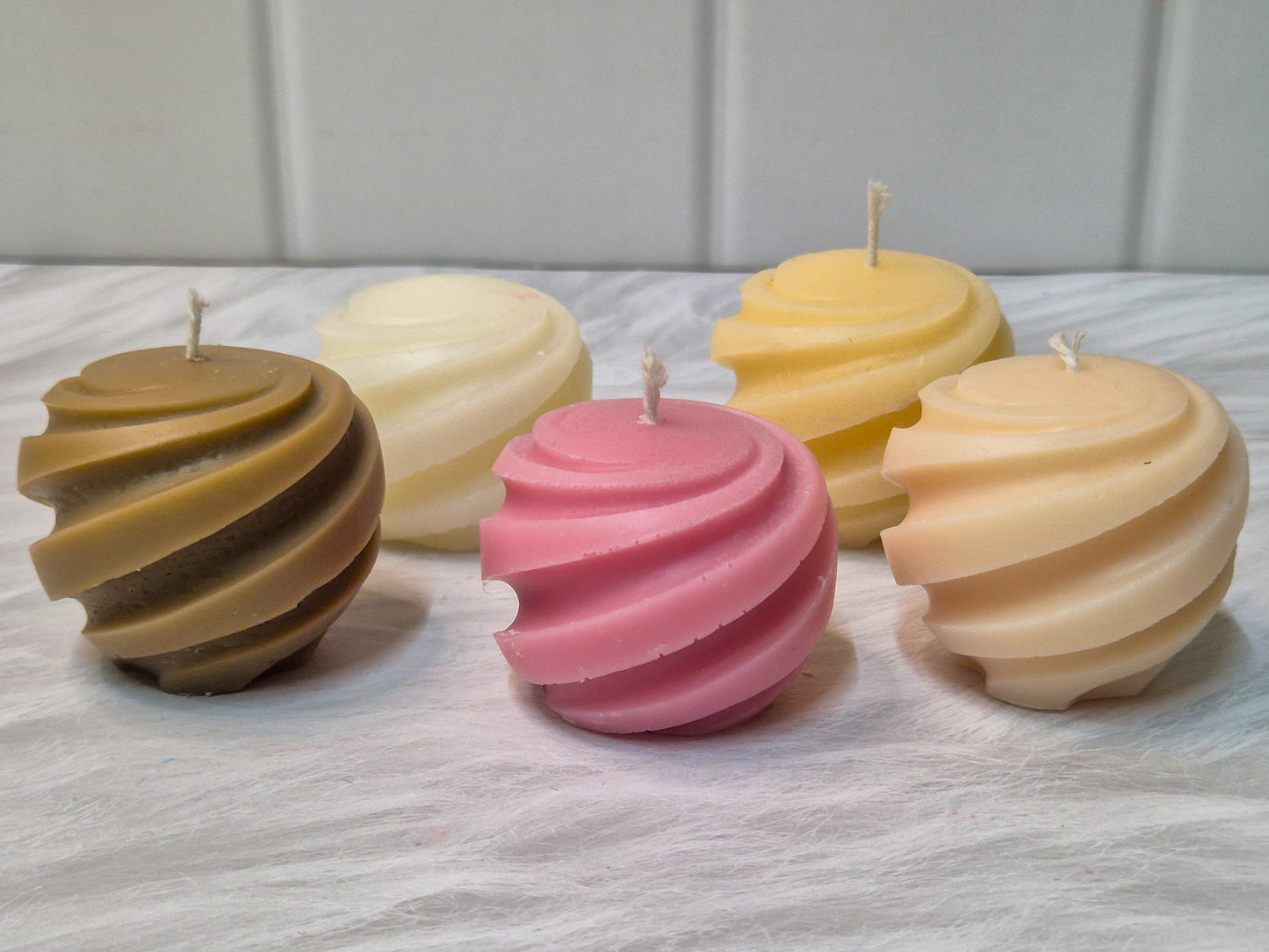 wave ball candle