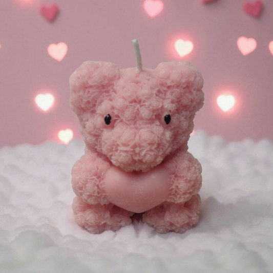 Teddy Candle