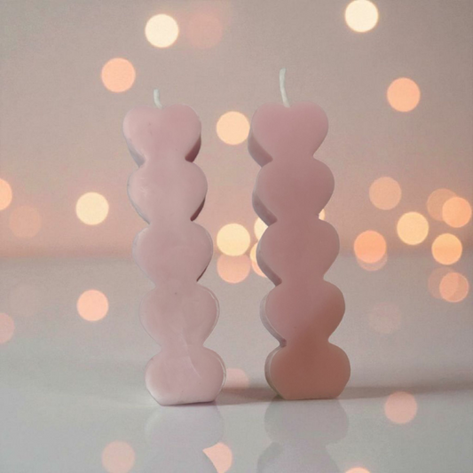 Heart Piller Candle
