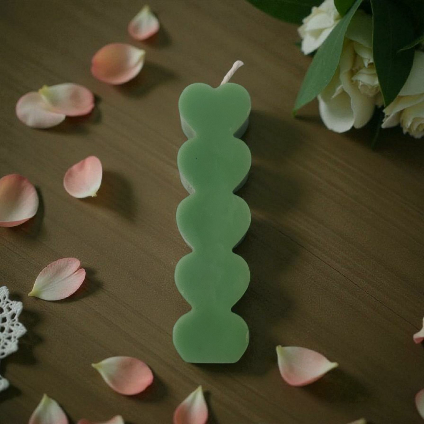 Heart Piller Candle