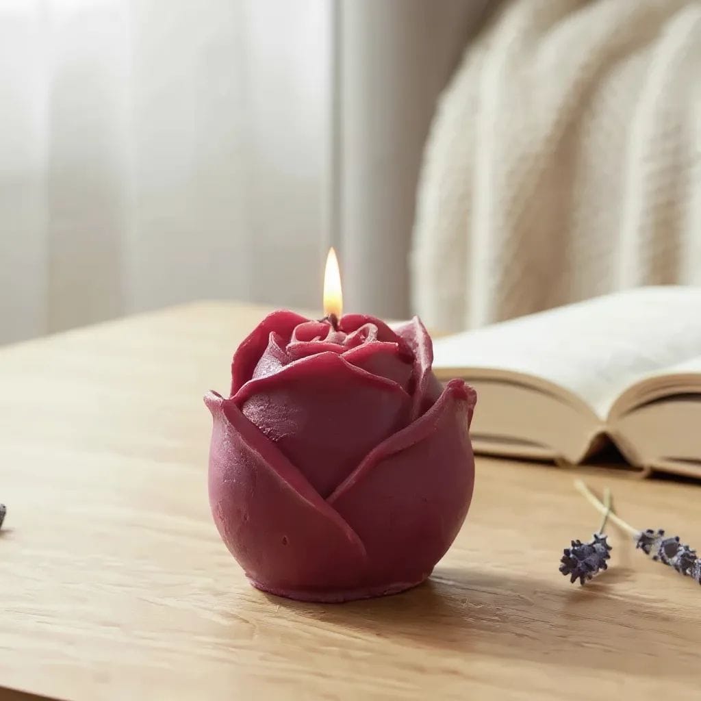 Romantic Rose Bloom soy Candle